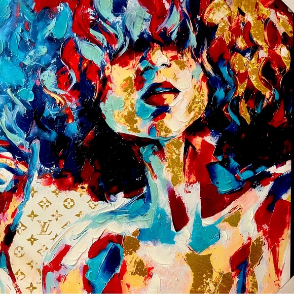 Wall Art Oil Painting 30”35 - Picture 1 of 5